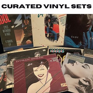 Curated 80's Vinyl Set | Handpicked Record Collections | Gifts for 80's Lovers | Buy Vinyl Records Online - Etsy