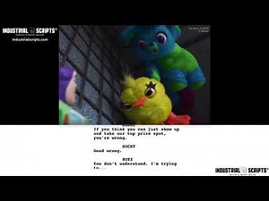 Classic Movie Scenes: TOY STORY 4 (2019) // Buzz Meets Ducky and Bunny // Script-to-Screen