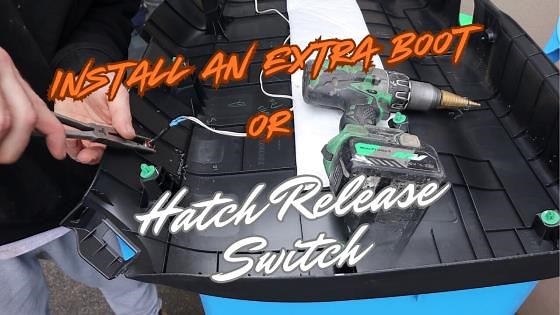 How to Install an Extra Boot or Hatch Release Switch Easily