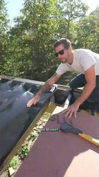 Gutter system installation #DIY #renovation #construction #building #craftsman