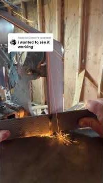 As you wish. Ameribrade grinder and Benchmark Abrasives belt