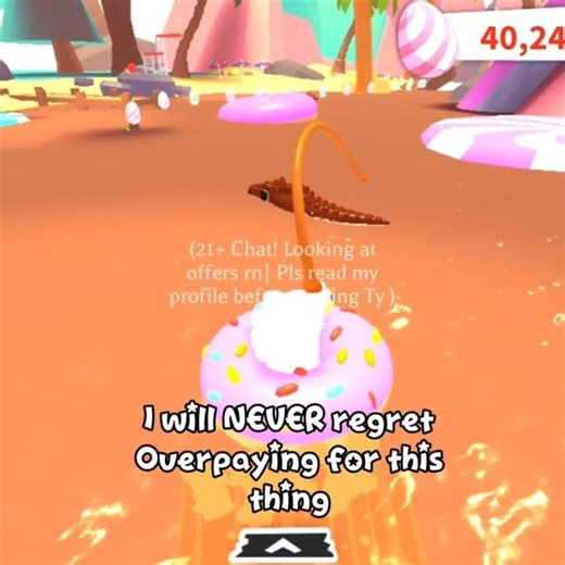 I love this stupid thing 🥹 Ty Adopt Me for adding it