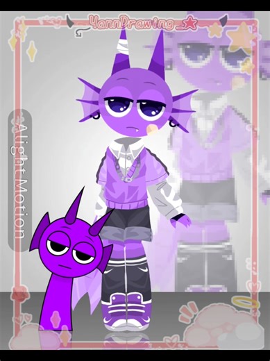 Durple and Simon in My Style - Sprunki Incredibox