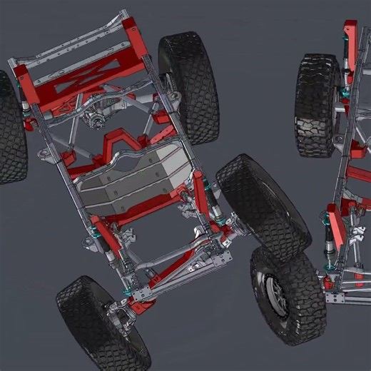 Jeep JK 3 link Front 4 Link Rear Main Assembly