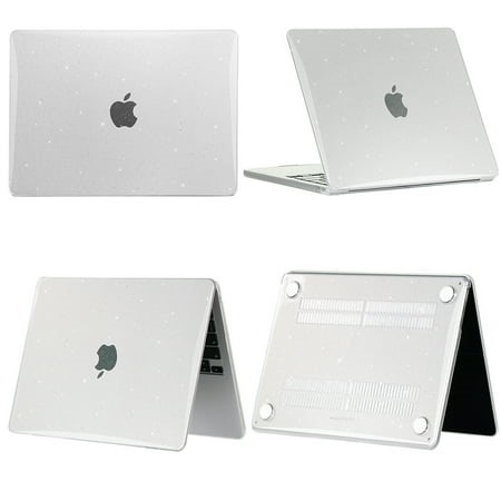 New Ultra Thin Hard Shell Laptop Case For MacBook Air M3 2024 Chip Case For Macbook Pro 14 Case M1 M2 Macbook Pro 13 Cases 16.2 Glitter Crystal M2 Air 13.6 A2681 - Walmart.ca