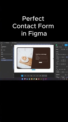 Figma UI Workflow: Basic Forms #uidesign #figma #figmatutorial