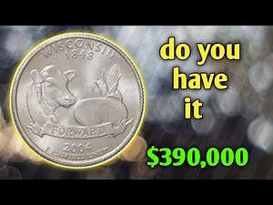 2004 Wisconsin State Quarter – Extra Leaf Error Worth THOUSANDS! 💰 Rare Quarter Value Guide