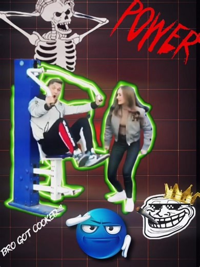 Bro Got Cooked 💀#trollface #edit