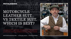 Motorcycle leather suit vs textile suit. Which is best?