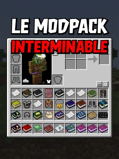 💀 Ce Modpack MINECRAFT est INTERMINABLE #minecraft #modpack #mods