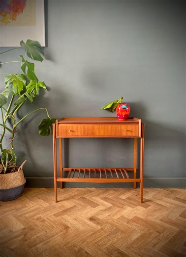 Rare Mid Century Vintage Danish Teak Hallway Console Side Table Retro 1960s UK FAST Delivery - Etsy UK