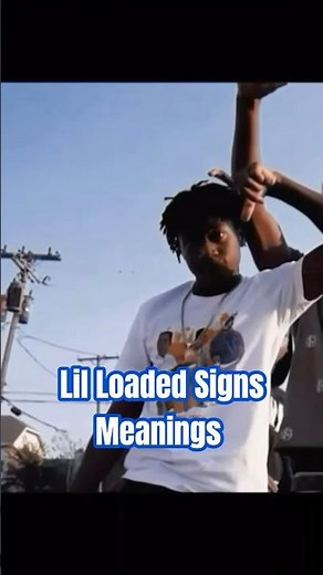 Lil Loaded Gang Signs Meanings Rolling 60s Crip