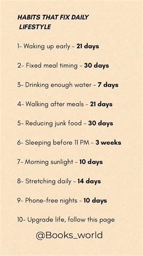 10 Daily Habits That Will Fix Your Life (Scientifically Proven)