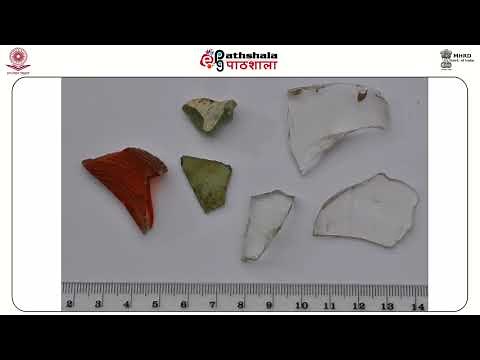 Density measurements of glass samples