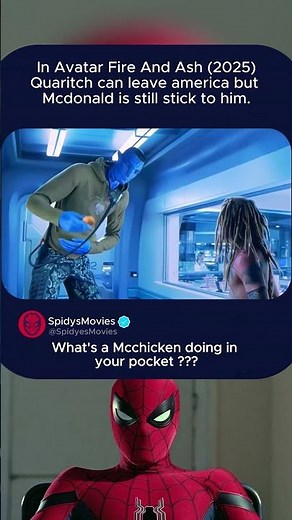 Quaritch's McDonald's Addiction in Avatar: Fire and Ash 😂 McChicken in Your Pocket?!
