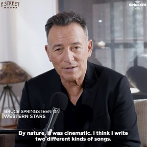 Bruce Springsteen gives fans a sneak peek on E Street Radio into what to expect from his new movie, Western Stars, in theaters now. | SiriusXM