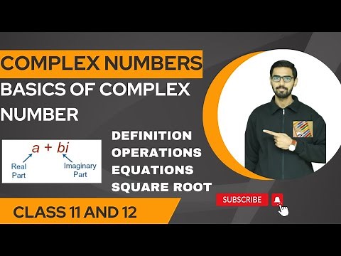 COMPLEX NUMBERS BASIC CONCEPTS: Operations, equations, definition, square root for #jee#cbseclass11