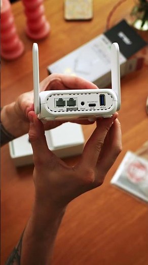 ASUS BE-58 GO Travel Router Unboxing