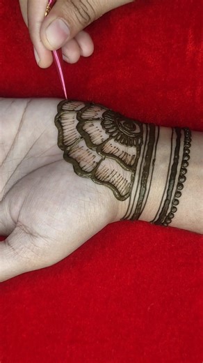 latest arabic mehndi design front hand | front hand mehndi design easy#fronthandmehndidesign#shorts