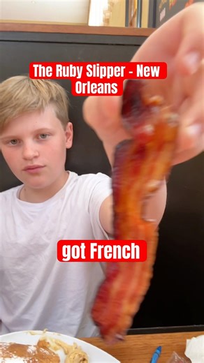 Ruby Slipper New Orleans Breakfast, Luke, Callen & Dad Try the BEST Brunch 🥞🍳