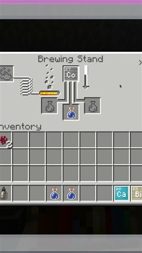 #Minecraftedu chemistry elixir