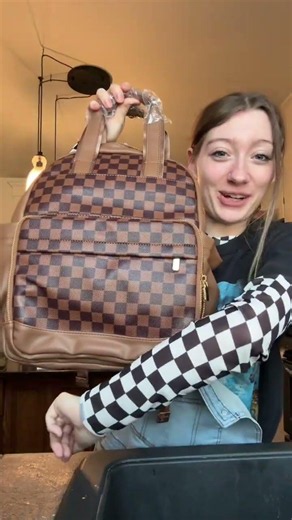 Miss Fong Checkered Diaper Bag | Unboxing and Review | Mom Finds #babygear #diaperbag