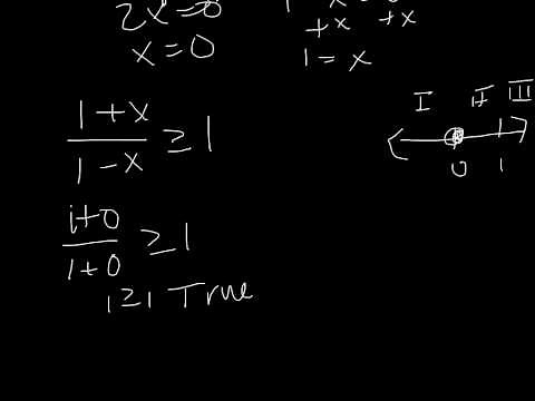 Inequality with quotient
