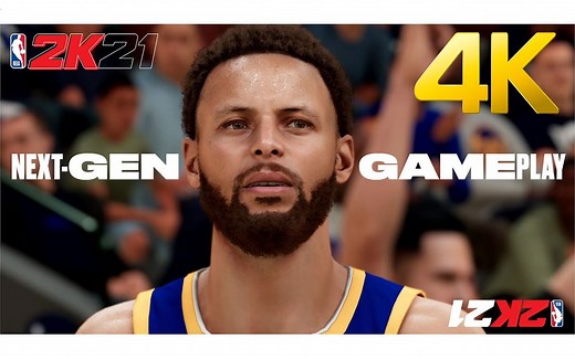 【4K60帧】次世代版《NBA 2K21》实机演示预告片   与本世代版画质对比