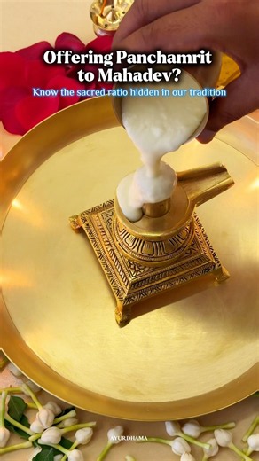 The Correct Vedic Way to Make Panchamrit for Mahadev | Sacred Shiva Abhishekam Recipe