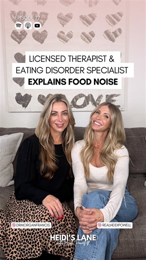 ⚠️ Sensitive topic - EATING DISORDERS: How do I know if I have one? I sat down recently with Dr. Morgan Francis (@drmorganfrancis)… a licensed therapist and eating disorder specialist with nearly two decades of experience to answer your most important questions around this difficult topic. After sharing my own eating disorder journey on my podcast, the outreaches for help came flooding in. I’ve said it before and I’ll say it again… I am NOT the expert here. Dr. Morgan is, and it is with so much 