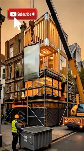 How a Modern Commercial Building Is Built in London 🇬🇧🏗️Full Construction Timelapse ⏳✨