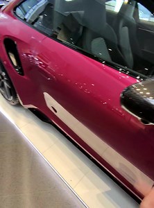 😎Porsche 992 Turbo S Ruby Star Red (Sternrubine) Porsche Manufaktur interiour at Porsche Center Danderyd in Stockholm, Sweden. Filmed on the end with Ray-Ban Meta Smart Glasses. 😎 #porsche #porschemoment #992 #porsche992turbos #992turbos #911turbos #porschecenter #porschecenterdanderyd #rayban #raybansmartglassrs #raybanmetasmartglasses #smartglasses #danderyd #sternrubin #rubystarred #rubystonered | GTBOARD.com