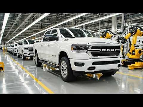 How RAM 1500 Pickups Are Built | Full Factory Production Tour