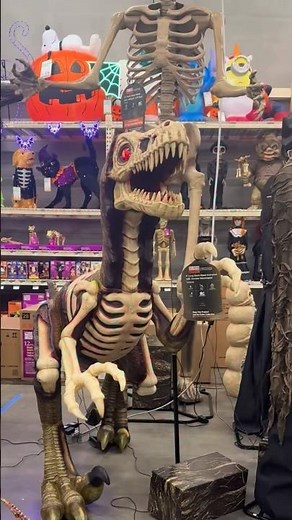 Home Depot 2026 Zombie Raptor Halloween Animatronic #halloween #homedepothalloween #shortvideo