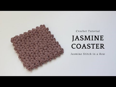 Jasmine Stitch Coaster