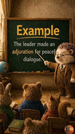 Adjuration… sounds formal, but why? #englishvocabulary #vocabs #motivation #englishlanguage #cute