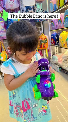 The bubble monster is here ! A cool and quirky little bubble maker that will get a party rolling any time ! * Efficient and quirky design. *Battery operated. * Functions as a regular toy. *Great for both indoors and outdoors#reels #reelsinstagram #bubbletoy #bubble #dino #forkids | Cots & Cuddles