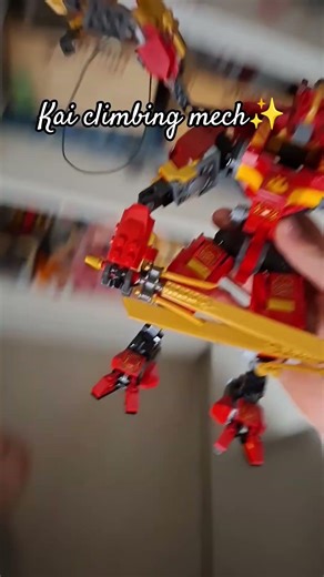 Kai climbing mech ✨ #lego #legomech #ninjago #legoninjago #legofan