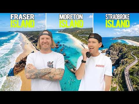FRASER island MORETON or STRADBROKE island (Don't book until YOU watch this)