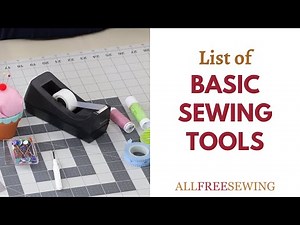 List of Basic Sewing Tools