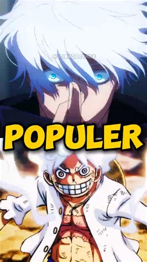 Domain Expansion lebih populer dari Gear 5? #jujutsukaisen #gojo #shorts #onepiece #luffy #gear5