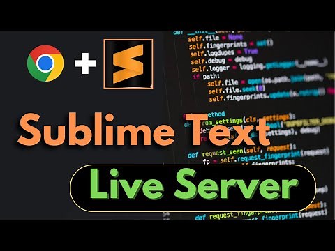 How to Make Live Preview in Sublime Text