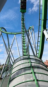 The Incredible Hulk Coaster in Island of Adventure 🎢 #universalstudios #islandofadventure #universalorlando #rollercoaster #hulk #incrediblehulk #fyp #reels | Magically Universal