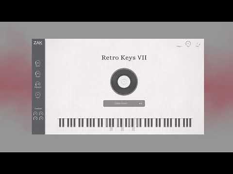 Retro Keys VII: Free Piano Plugin