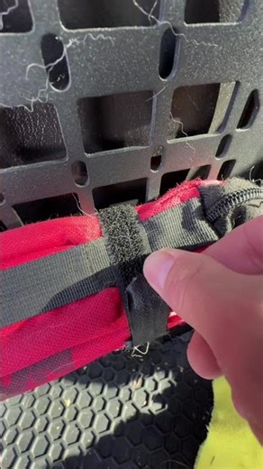 Morehead This is how easy it is to install it to your seat! Backseat Molle System for easy storage