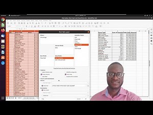 PivotTable in LibreOffice in Ubuntu/Linux