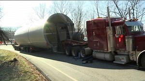 Oversized Load Stops Traffic in Shenandoah