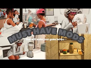 MUST HAVE MODS THAT WILL MAKE YOUR GAME BETTER!! | SIMS 4 REALSITCI MODS FOR GAMEPLAY!! 😱