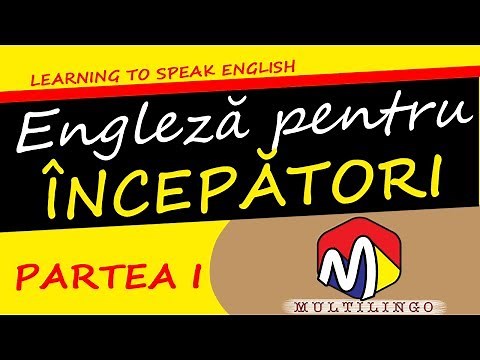 Cursul PERFECT A1 - 30 de minute de ENGLEZĂ - Mini curs pentru incepatori PARTEA I