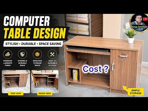 Computer Table Design With Price | Modern Computer Desk Design | Study Table Design 2026